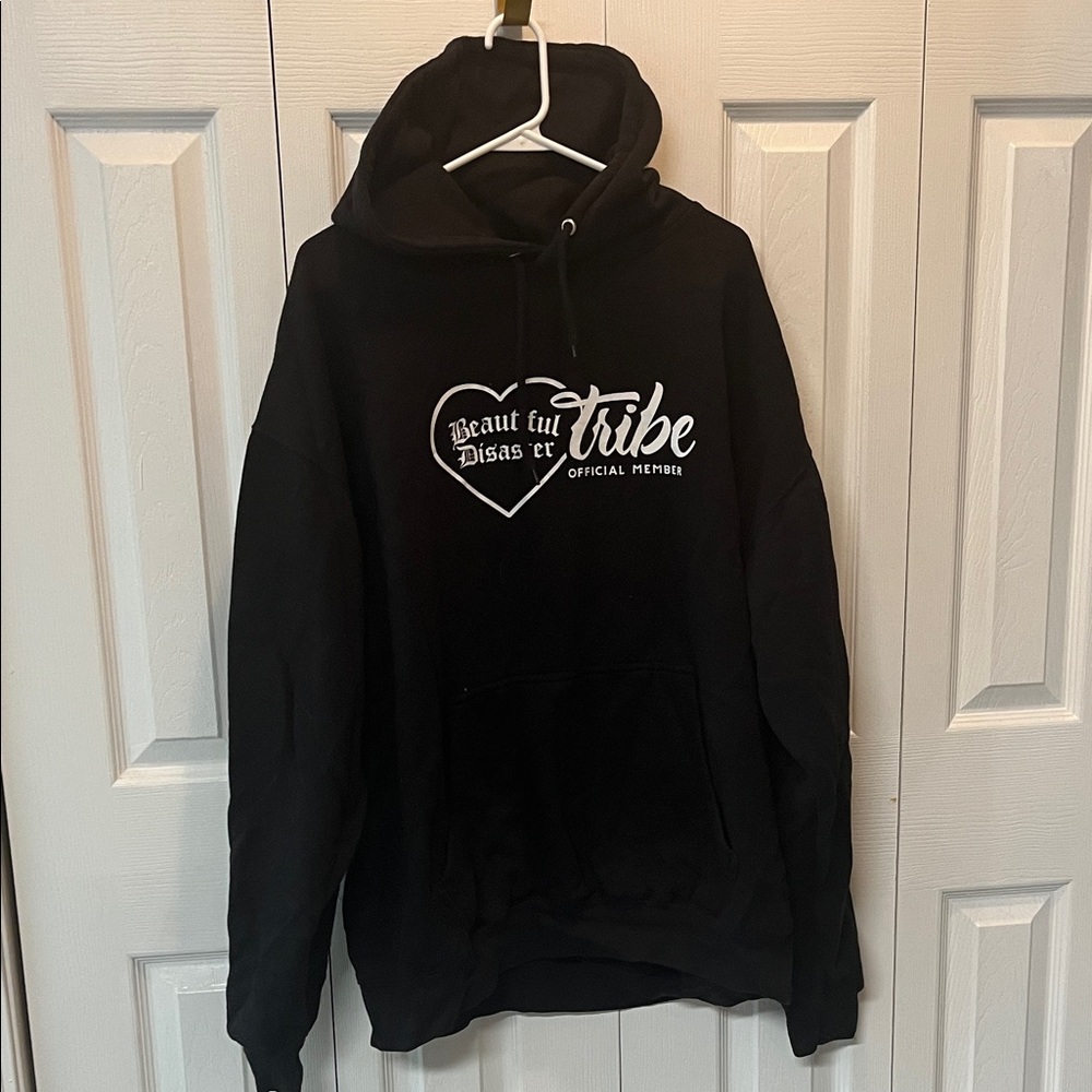Beautiful Disaster Tribe Black Logo Hoodie - Women's Pullover